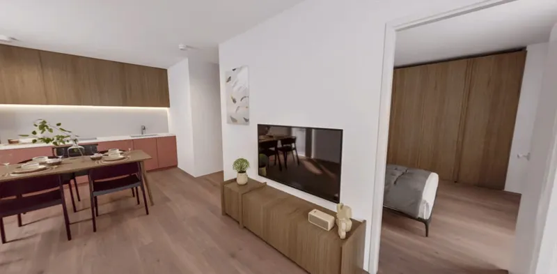 Großzügige möblierte 2-Zimmer-Wohnung mit Balkon in Berlin-Britz — photo 1